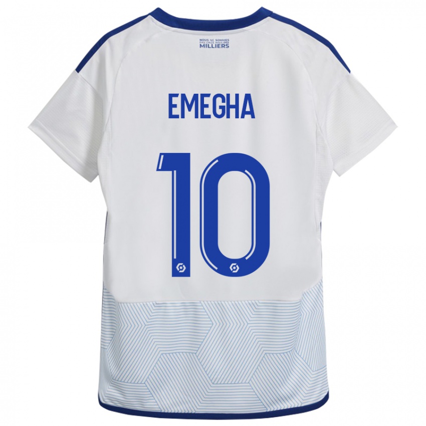 Homem Camisola Emanuel Emegha #10 Branco Alternativa 2023/24 Camisa