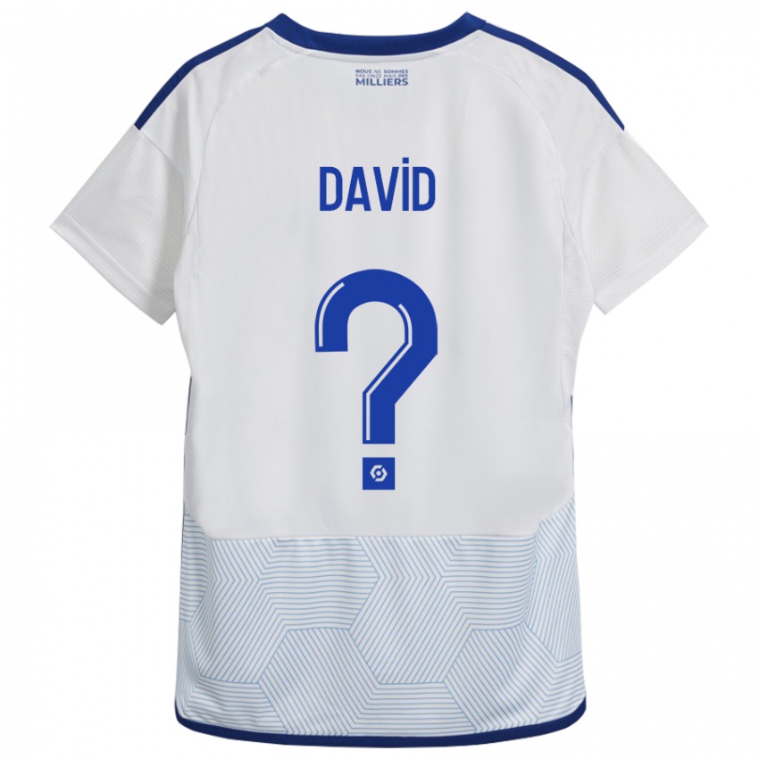 Homem Camisola David #0 Branco Alternativa 2023/24 Camisa