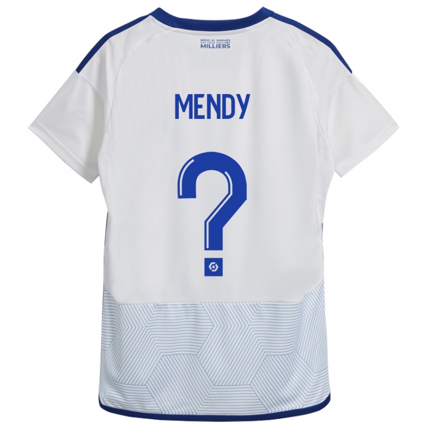 Homem Camisola François Mendy #0 Branco Alternativa 2023/24 Camisa