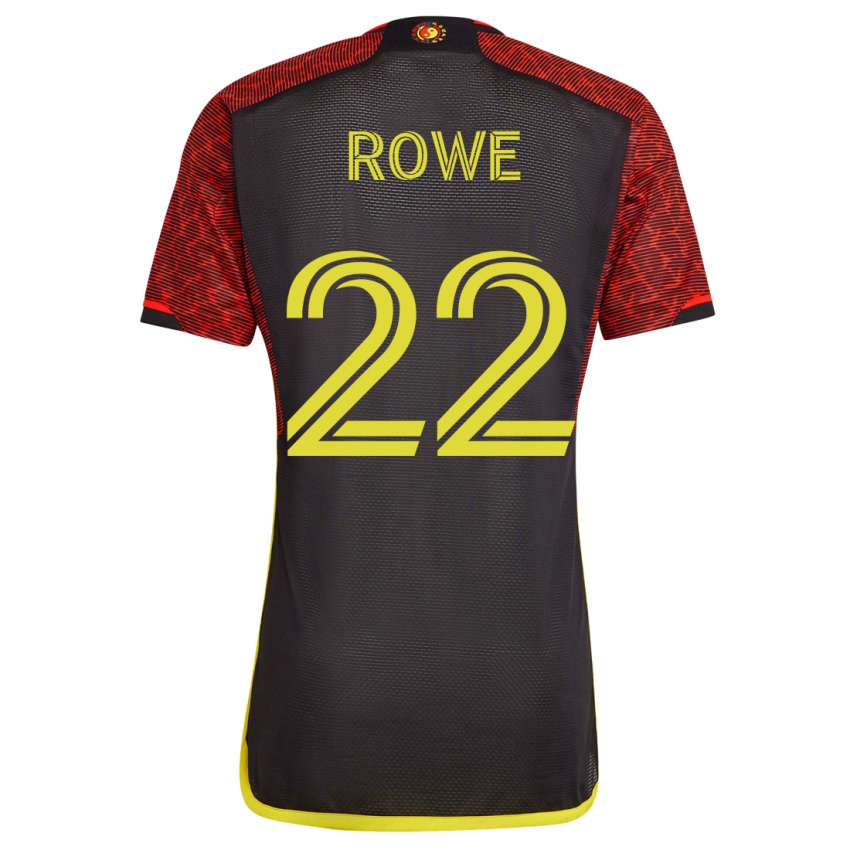 Homem Camisola Kelyn Rowe #22 Laranja Alternativa 2023/24 Camisa