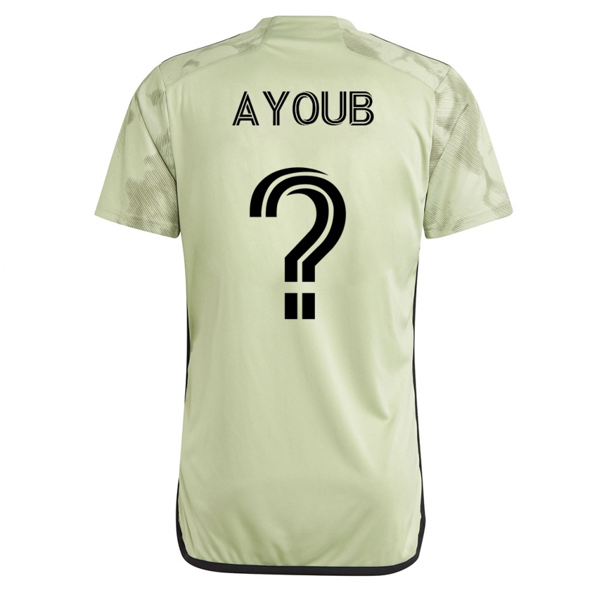 Homem Camisola Ryan Ayoub #0 Verde Alternativa 2023/24 Camisa