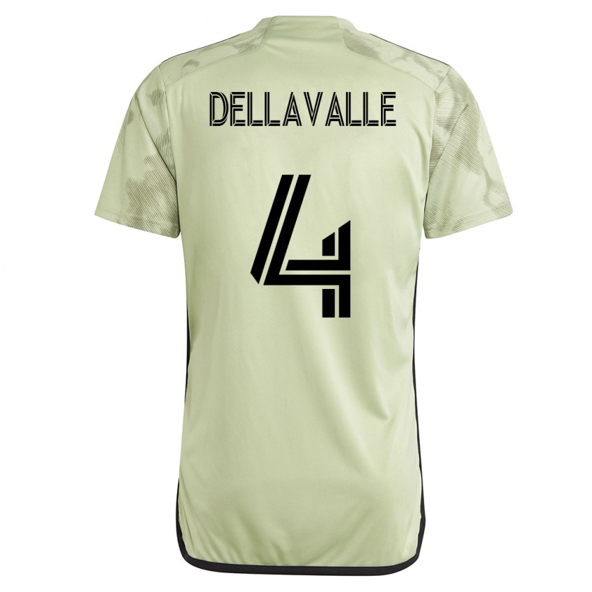 Homem Camisola Lorenzo Dellavalle #4 Verde Alternativa 2023/24 Camisa