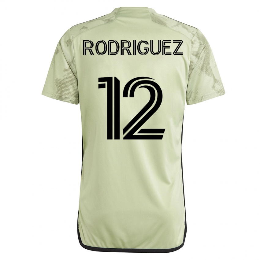 Homem Camisola Jeremi Rodriguez #12 Verde Alternativa 2023/24 Camisa