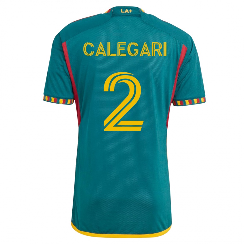 Homem Camisola Calegari #2 Verde Alternativa 2023/24 Camisa