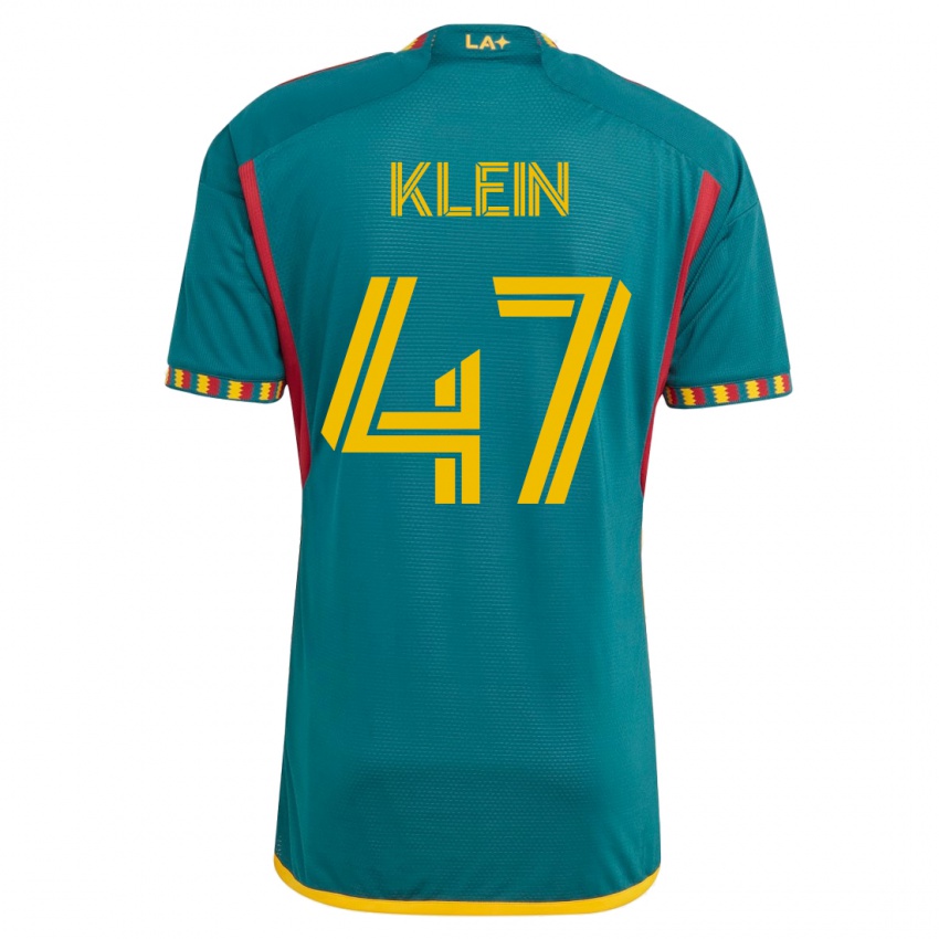 Homem Camisola Carson Klein #47 Verde Alternativa 2023/24 Camisa