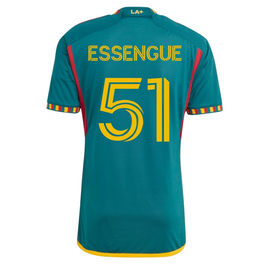 Homem Camisola Ascel Essengue #51 Verde Alternativa 2023/24 Camisa