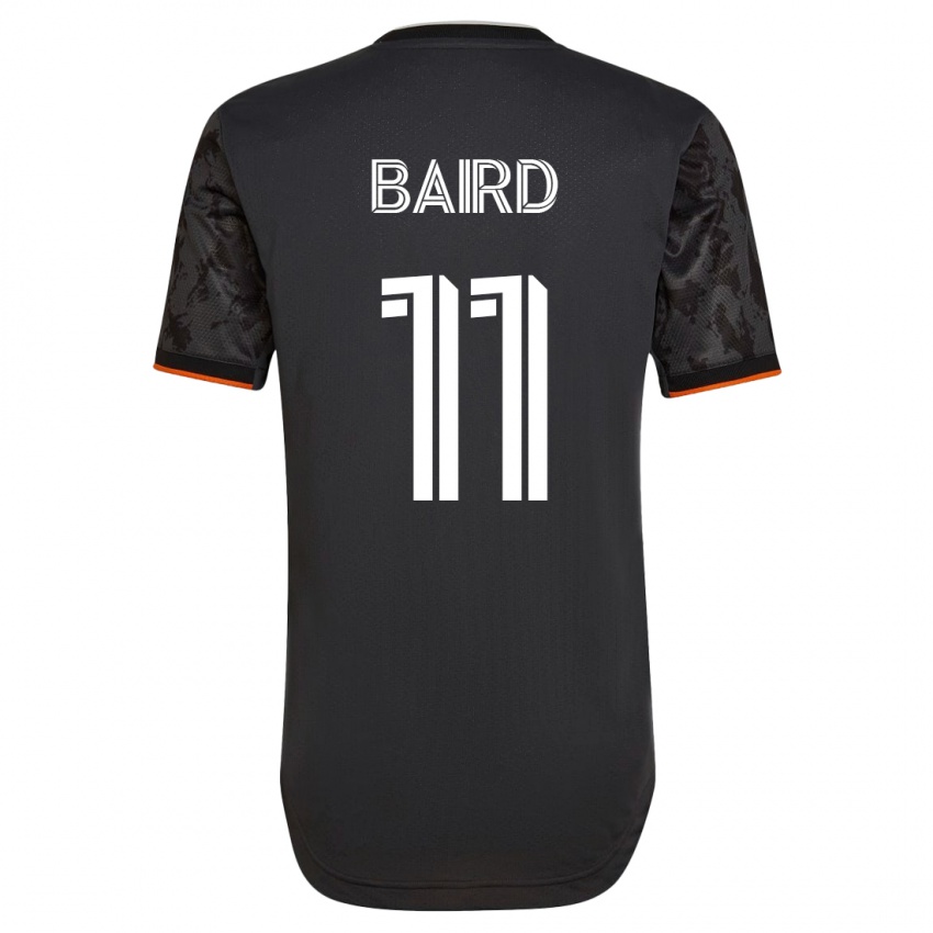 Homem Camisola Corey Baird #11 Preto Alternativa 2023/24 Camisa