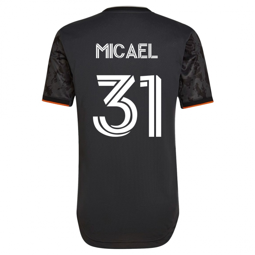 Homem Camisola Micael #31 Preto Alternativa 2023/24 Camisa