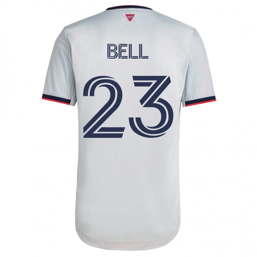 Homem Camisola Jon Bell #23 Branco Alternativa 2023/24 Camisa