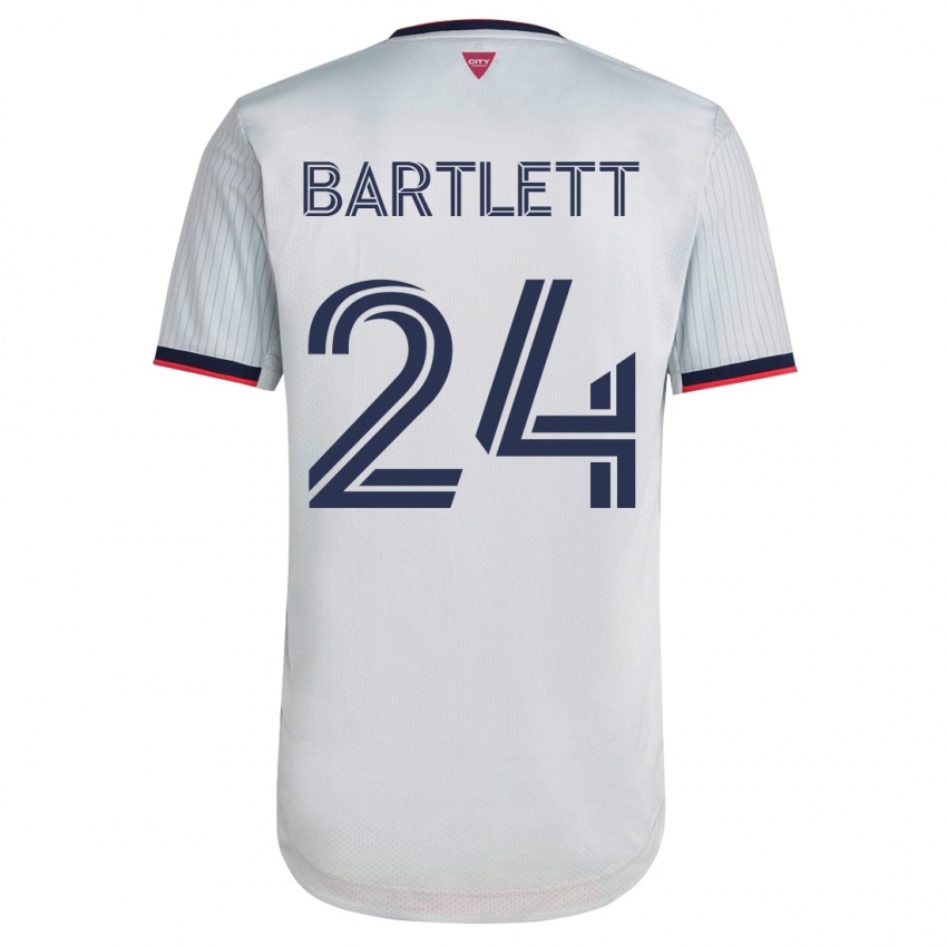 Homem Camisola Lucas Bartlett #24 Branco Alternativa 2023/24 Camisa