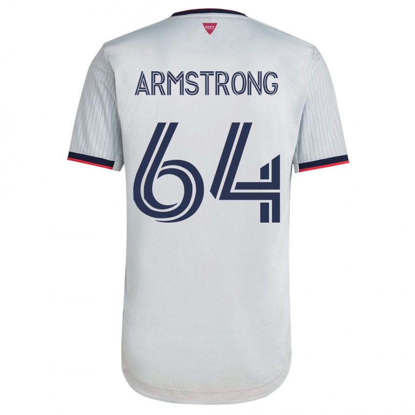 Homem Camisola Dida Armstrong #64 Branco Alternativa 2023/24 Camisa