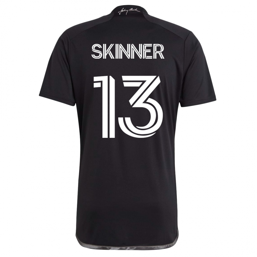 Homem Camisola Joey Skinner #13 Preto Alternativa 2023/24 Camisa