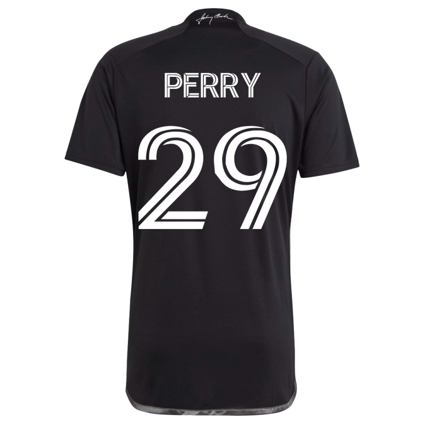 Homem Camisola Nebiyou Perry #29 Preto Alternativa 2023/24 Camisa