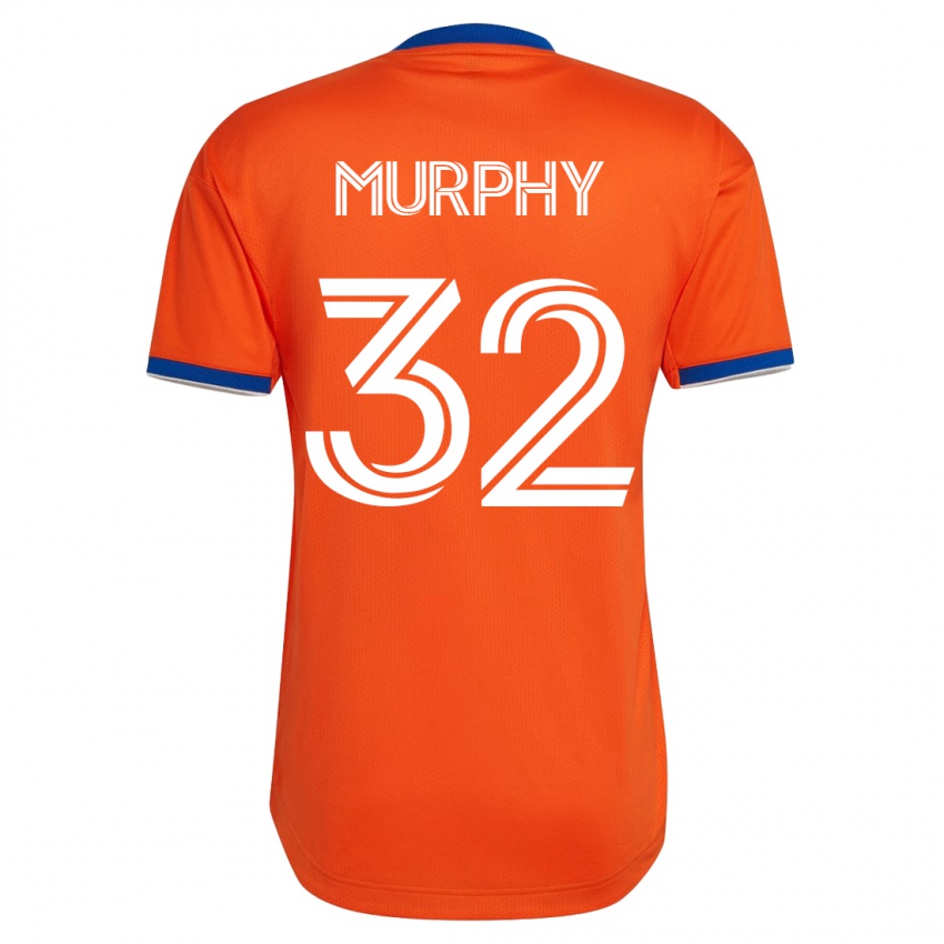 Homem Camisola Ian Murphy #32 Branco Alternativa 2023/24 Camisa