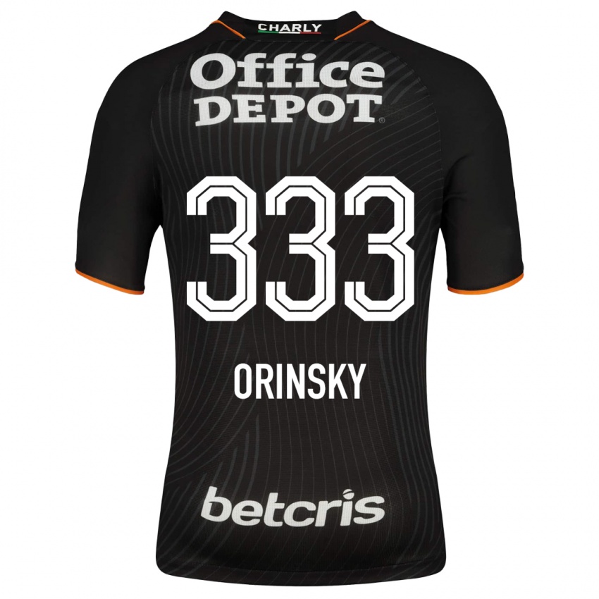 Homem Camisola Edson Orinsky #333 Preto Alternativa 2023/24 Camisa