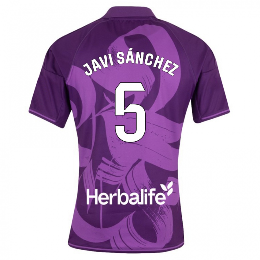 Homem Camisola Javi Sánchez #5 Tolet Alternativa 2023/24 Camisa