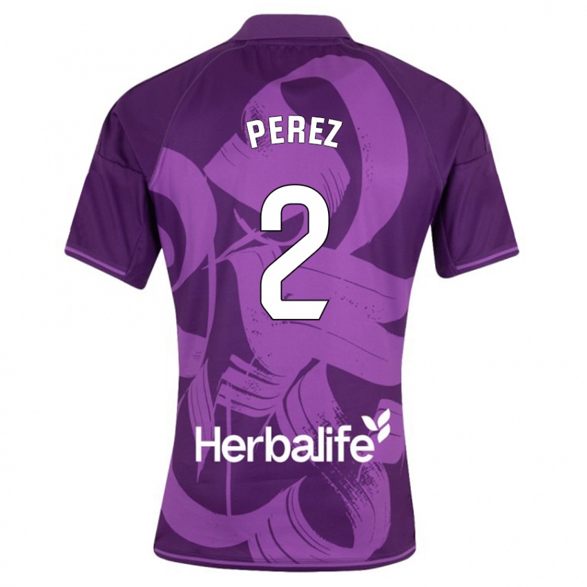 Homem Camisola Iker Pérez #2 Tolet Alternativa 2023/24 Camisa