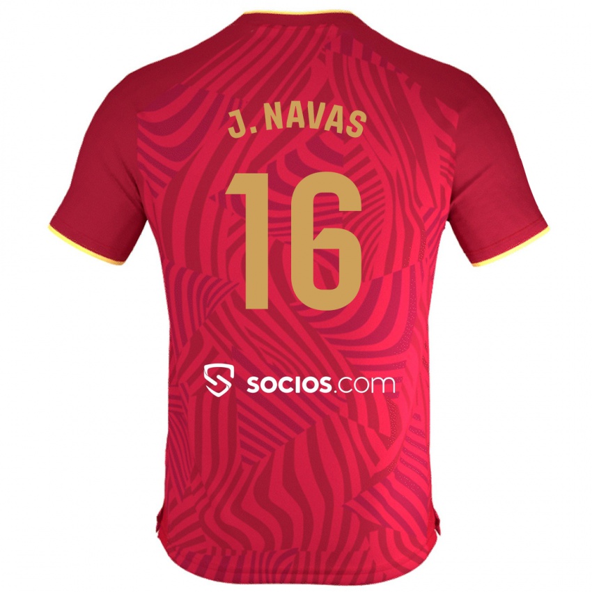 Homem Camisola Jesus Navas #16 Vermelho Alternativa 2023/24 Camisa