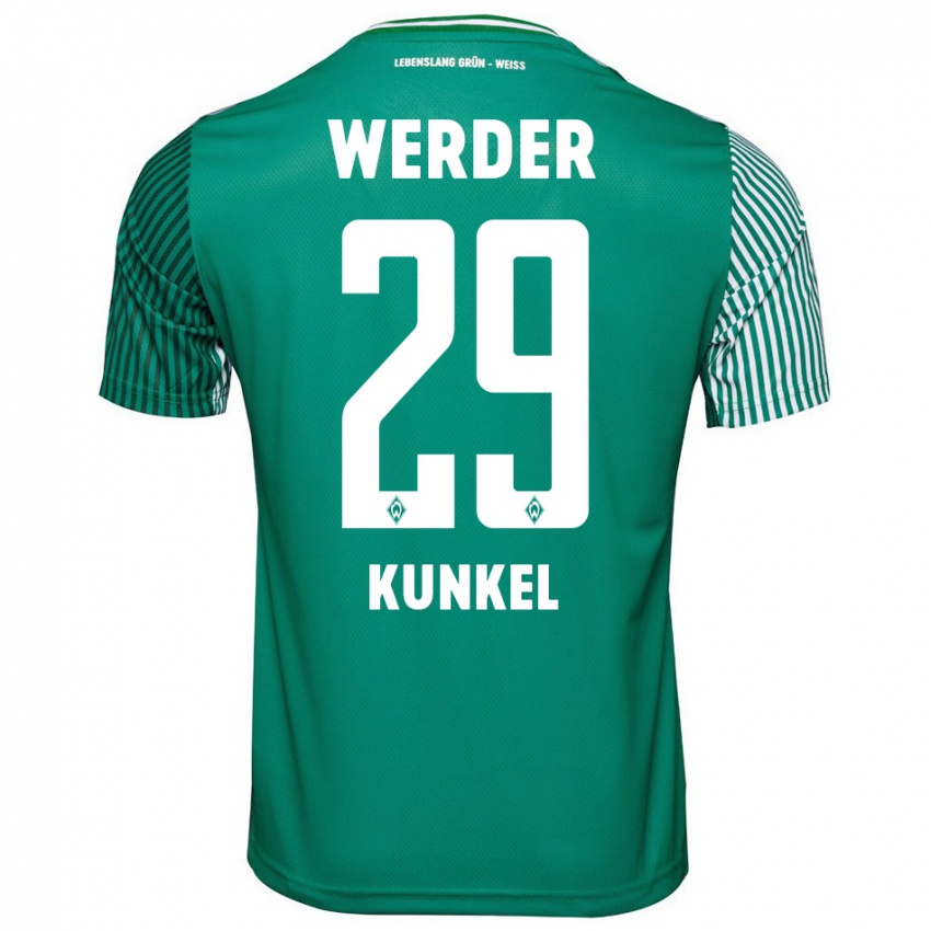 Mulher Camisola Melina Kunkel #29 Verde Principal 2023/24 Camisa