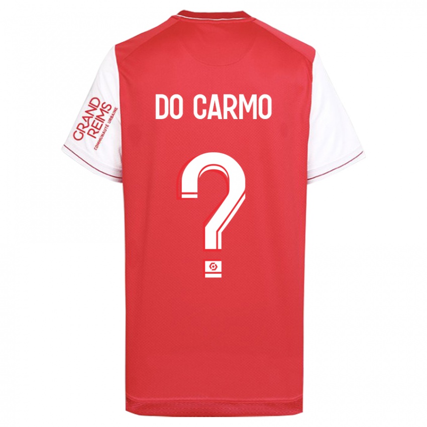 Mulher Camisola Sophian Do Carmo #0 Vermelho Principal 2023/24 Camisa