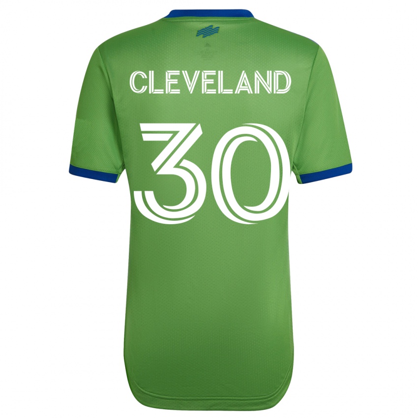 Mulher Camisola Stefan Cleveland #30 Verde Principal 2023/24 Camisa