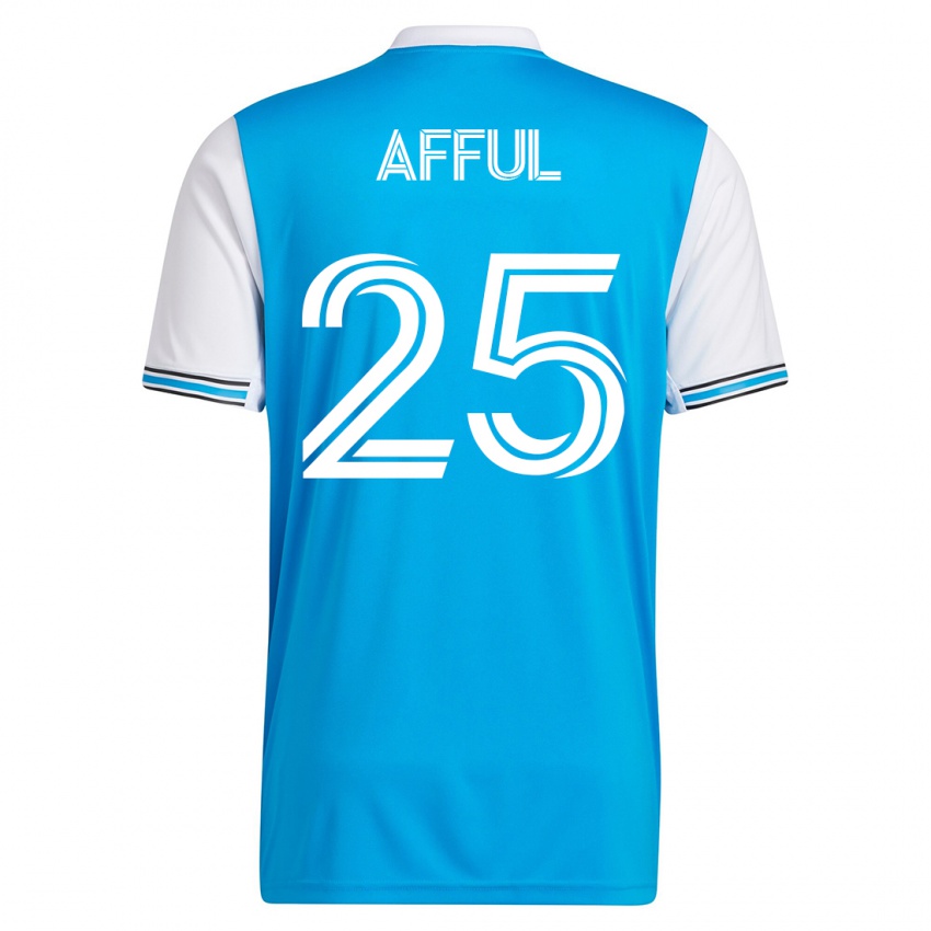 Mulher Camisola Harrison Afful #25 Azul Principal 2023/24 Camisa