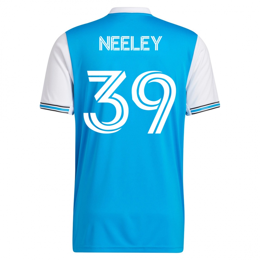 Mulher Camisola Jack Neeley #39 Azul Principal 2023/24 Camisa