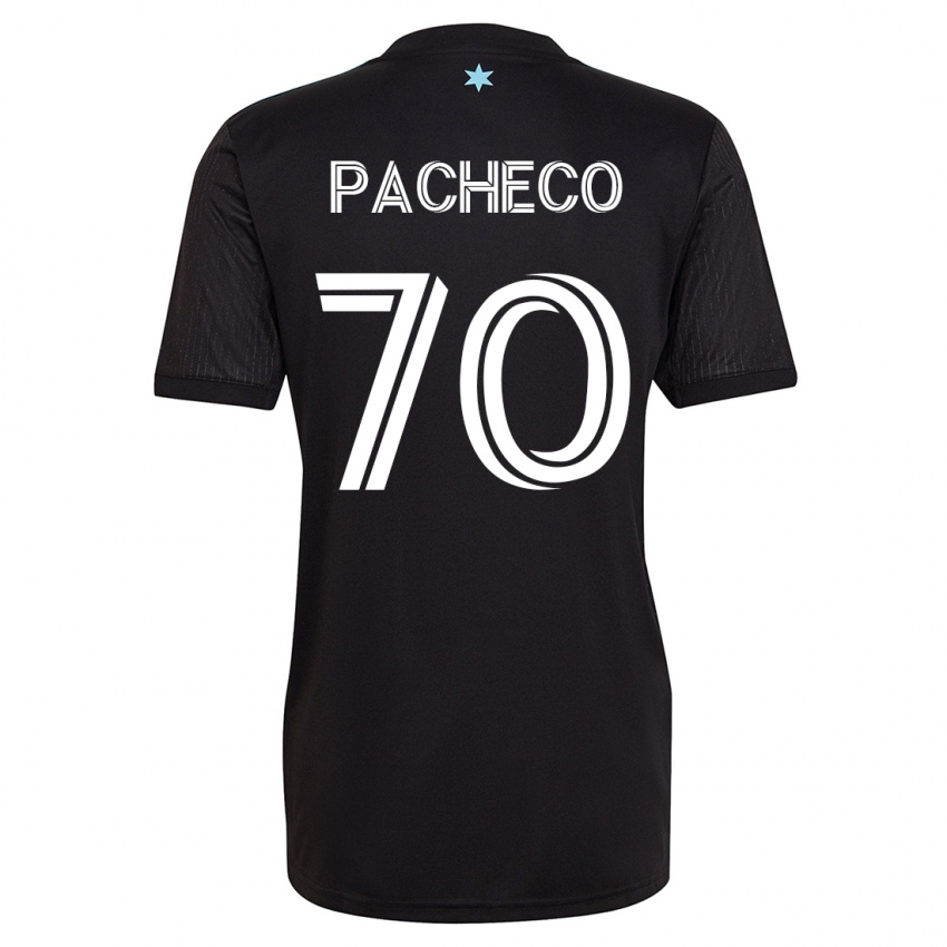 Mulher Camisola Diogo Pacheco #70 Preto Principal 2023/24 Camisa