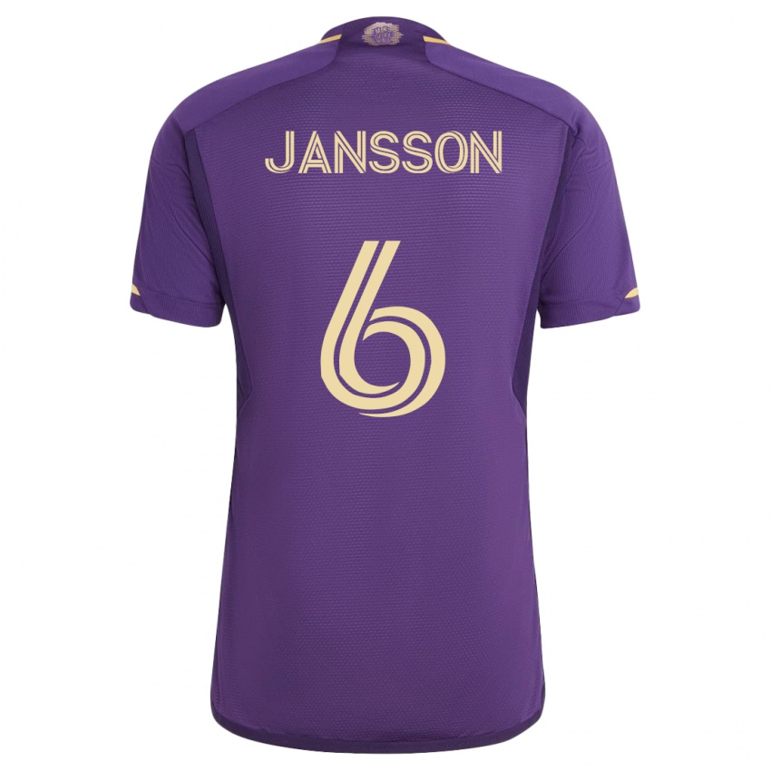 Mulher Camisola Robin Jansson #6 Tolet Principal 2023/24 Camisa