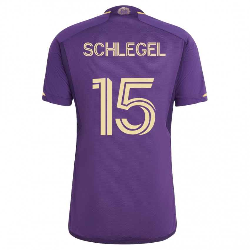 Mulher Camisola Rodrigo Schlegel #15 Tolet Principal 2023/24 Camisa