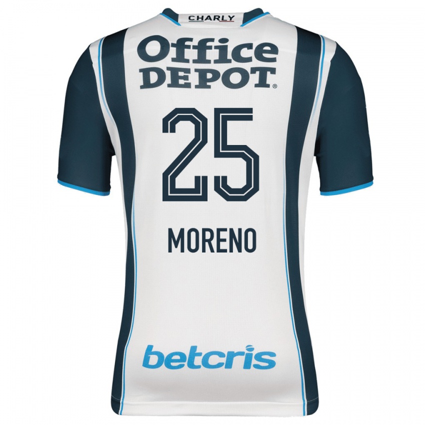 Mulher Camisola Carlos Moreno #25 Marinha Principal 2023/24 Camisa