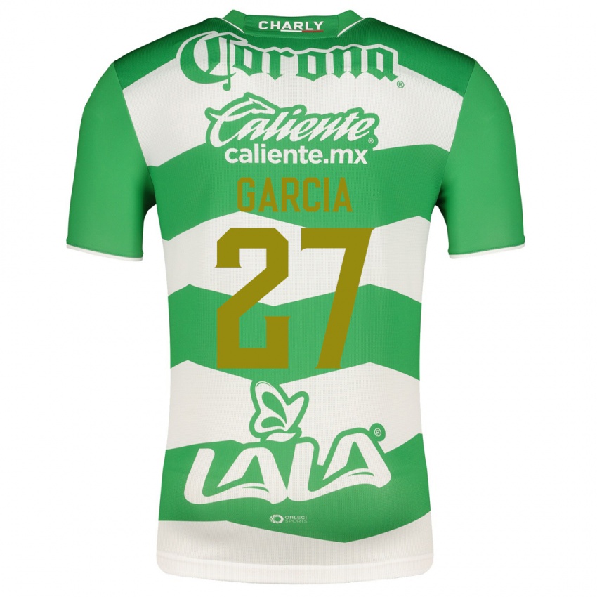 Mulher Camisola Joel Garcia #27 Verde Principal 2023/24 Camisa