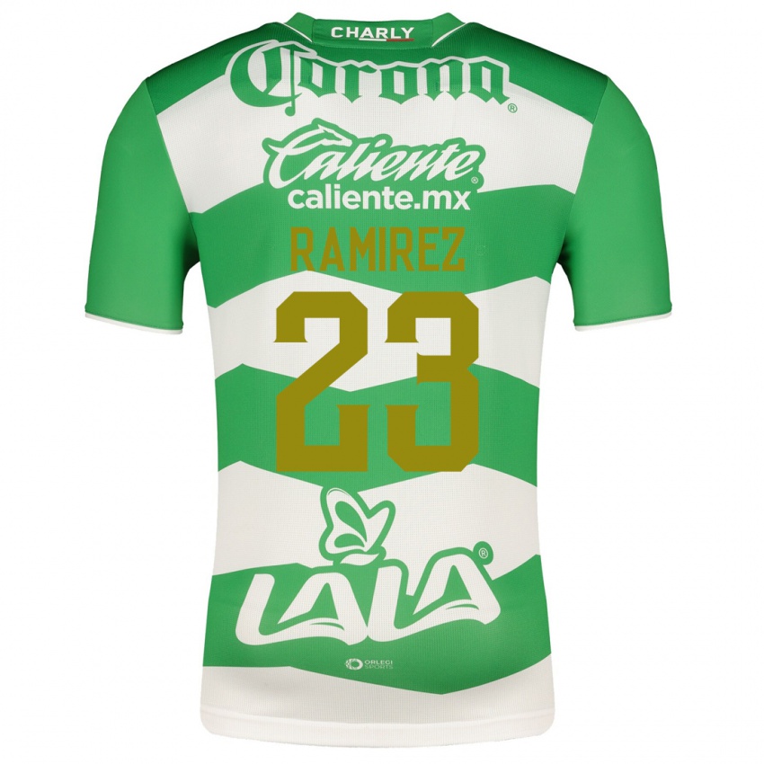 Mulher Camisola Alexxandra Ramirez #23 Verde Principal 2023/24 Camisa