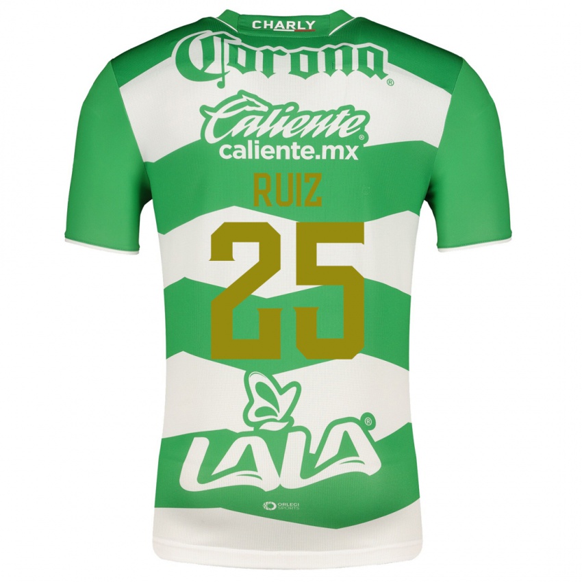 Mulher Camisola Michel Ruiz #25 Verde Principal 2023/24 Camisa