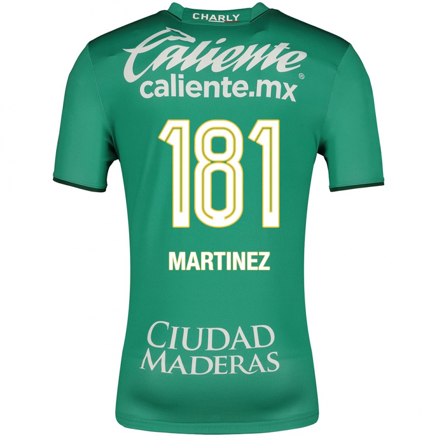 Mulher Camisola Irving Martínez #181 Verde Principal 2023/24 Camisa