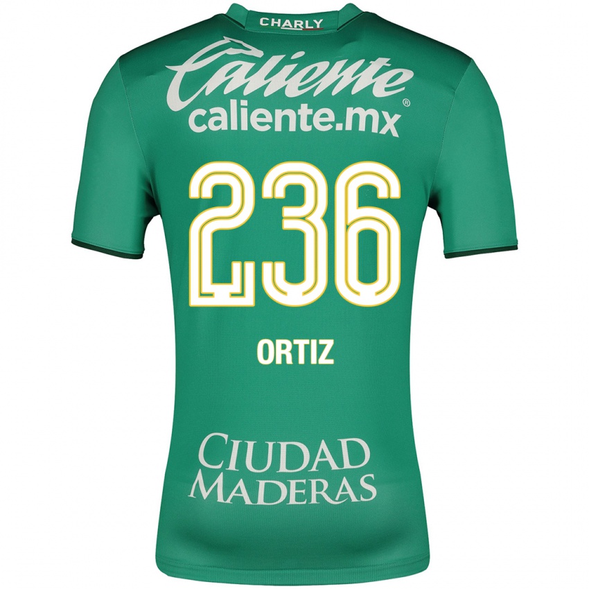 Mulher Camisola Youssef Ortiz #236 Verde Principal 2023/24 Camisa