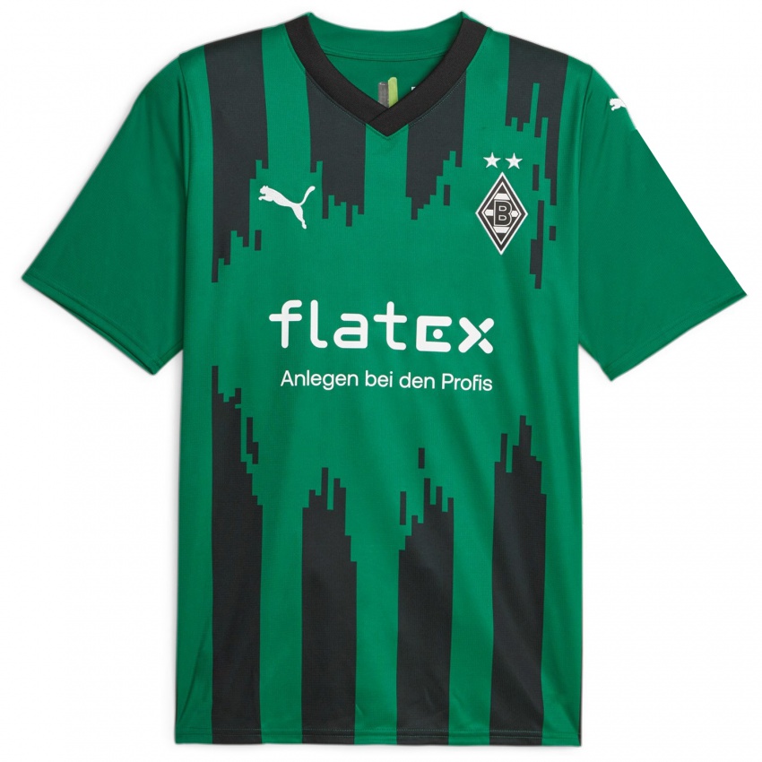 Mulher Camisola Elias Khadraoui #0 Preto Verde Alternativa 2023/24 Camisa