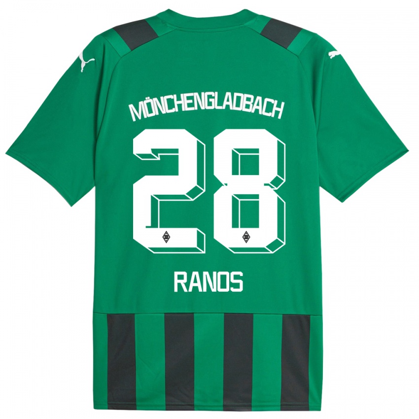 Mulher Camisola Grant-Leon Ranos #28 Preto Verde Alternativa 2023/24 Camisa