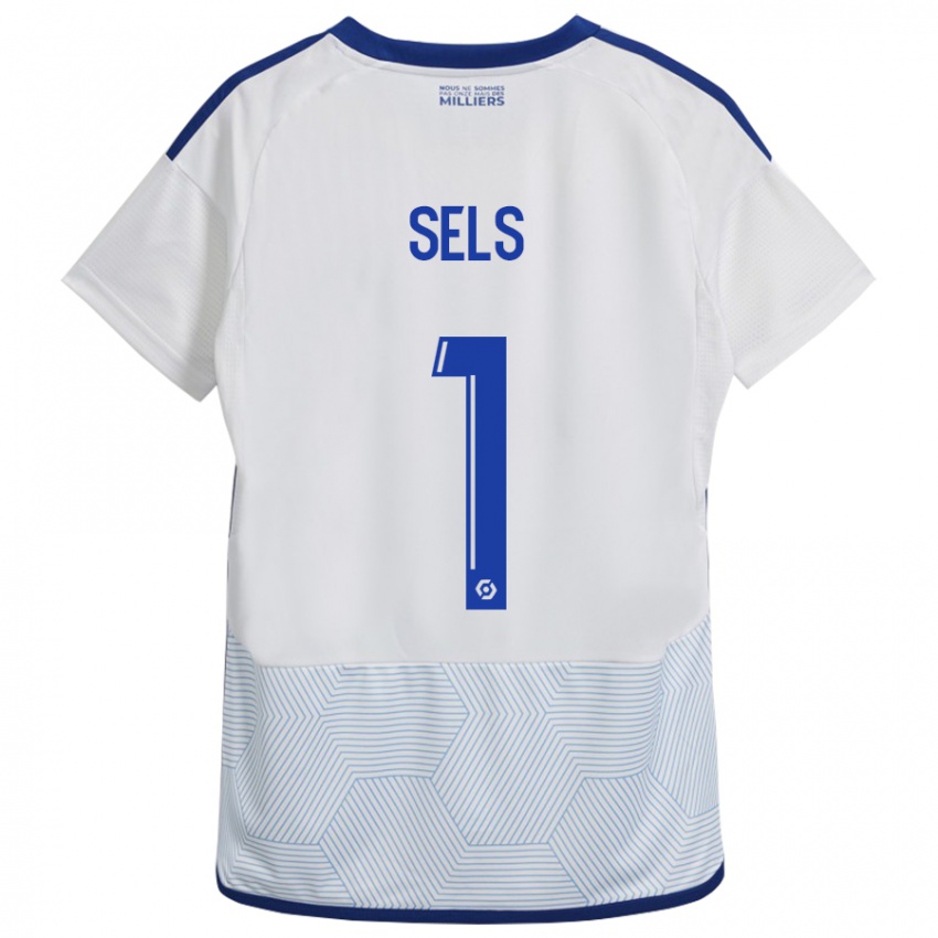 Mulher Camisola Matz Sels #1 Branco Alternativa 2023/24 Camisa