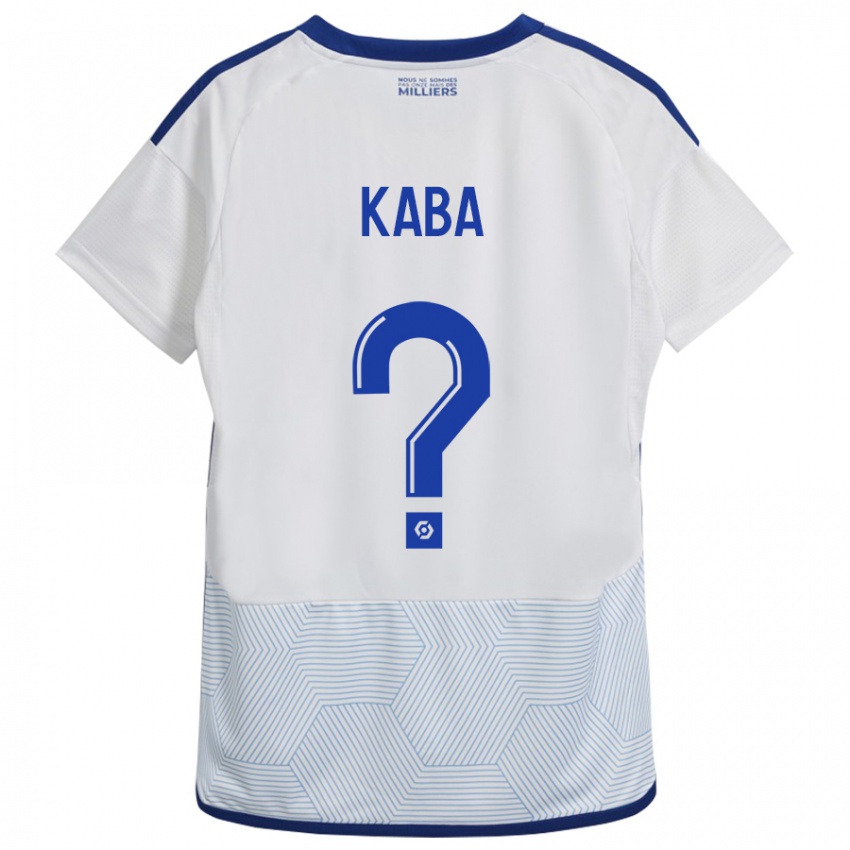 Mulher Camisola Kanfory Kaba #0 Branco Alternativa 2023/24 Camisa