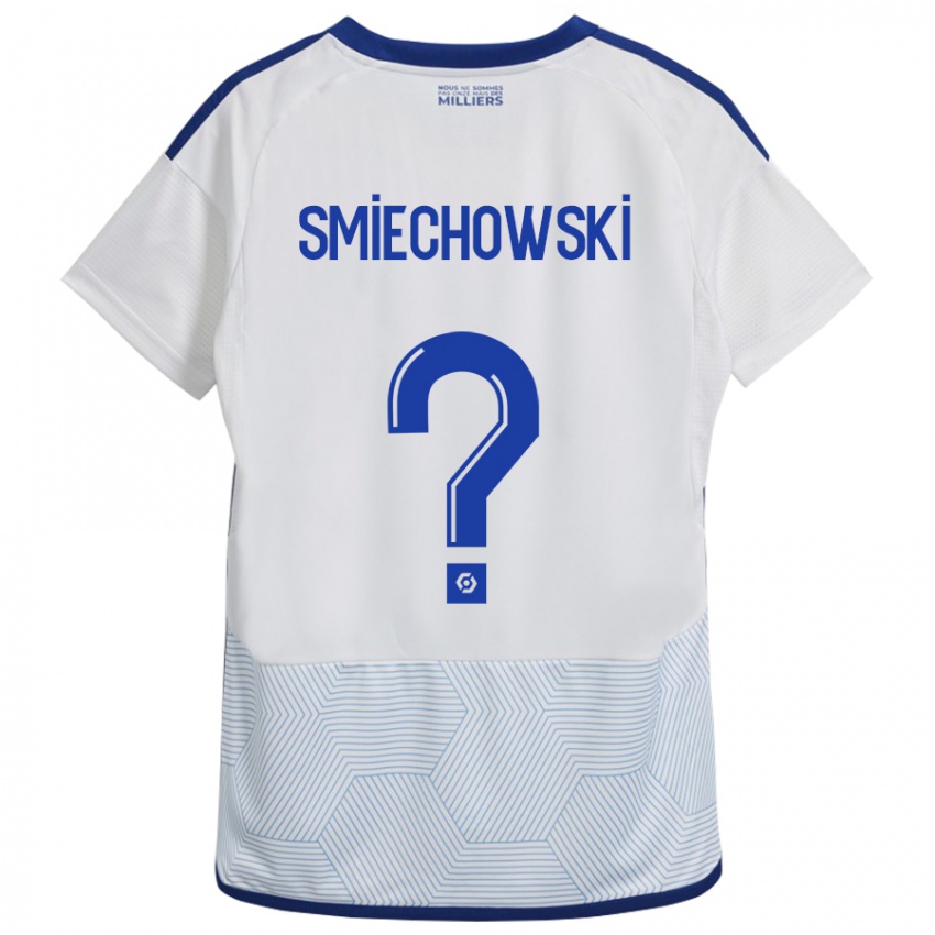 Mulher Camisola Artur Smiechowski #0 Branco Alternativa 2023/24 Camisa