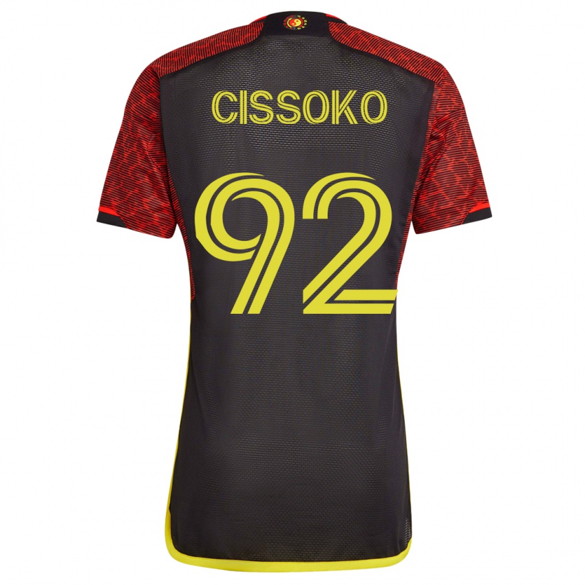 Mulher Camisola Abdoulaye Cissoko #92 Laranja Alternativa 2023/24 Camisa