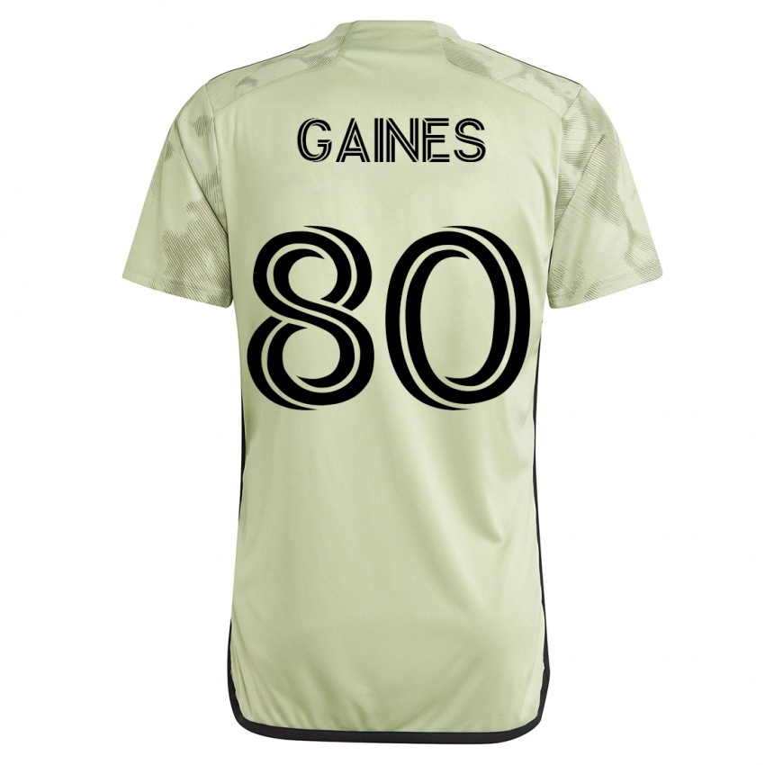Mulher Camisola Julian Gaines #80 Verde Alternativa 2023/24 Camisa