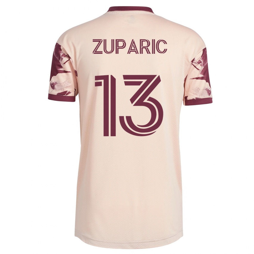 Mulher Camisola Dario Zuparic #13 Esbranquiçado Alternativa 2023/24 Camisa