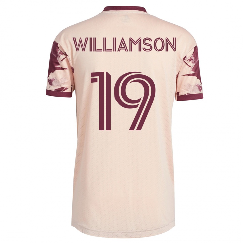 Mulher Camisola Eryk Williamson #19 Esbranquiçado Alternativa 2023/24 Camisa