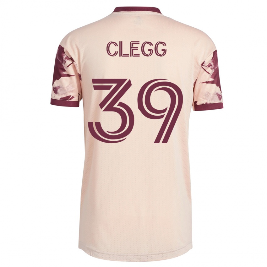 Mulher Camisola Tyler Clegg #39 Esbranquiçado Alternativa 2023/24 Camisa