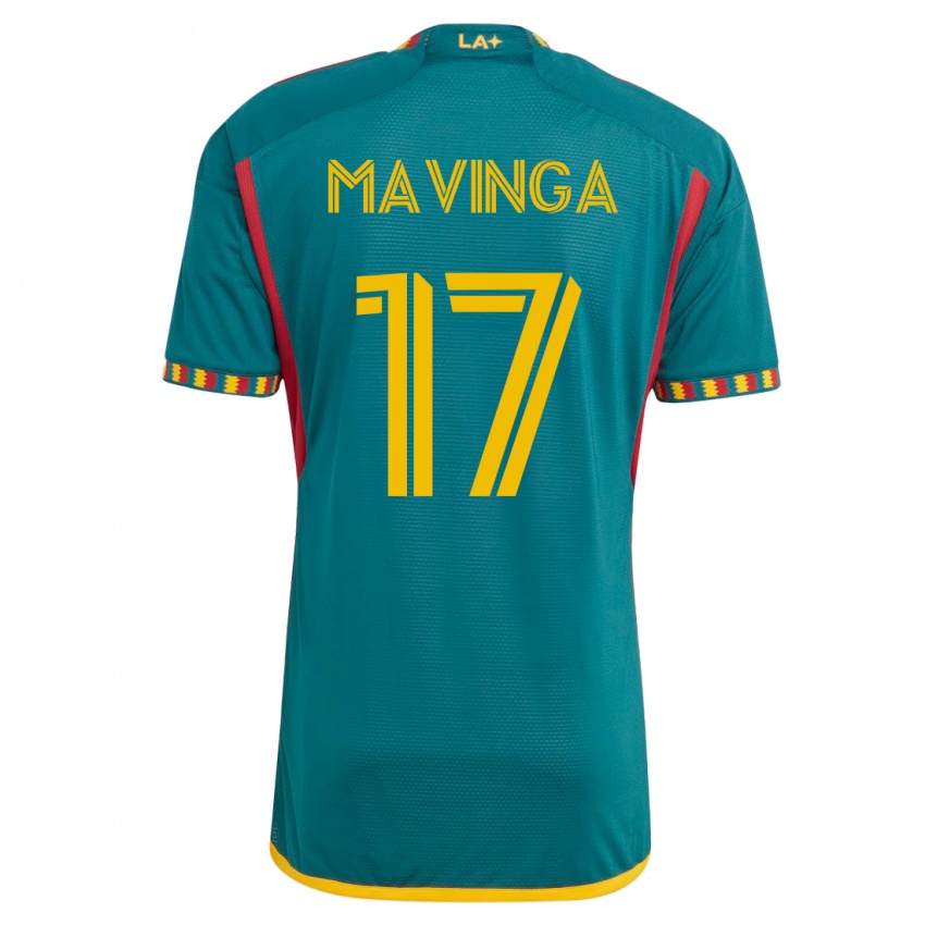 Mulher Camisola Chris Mavinga #17 Verde Alternativa 2023/24 Camisa