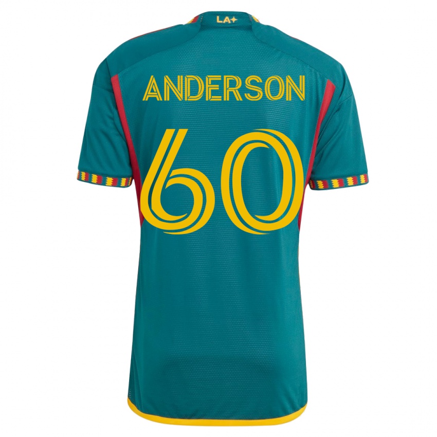 Mulher Camisola Nolan Anderson #60 Verde Alternativa 2023/24 Camisa
