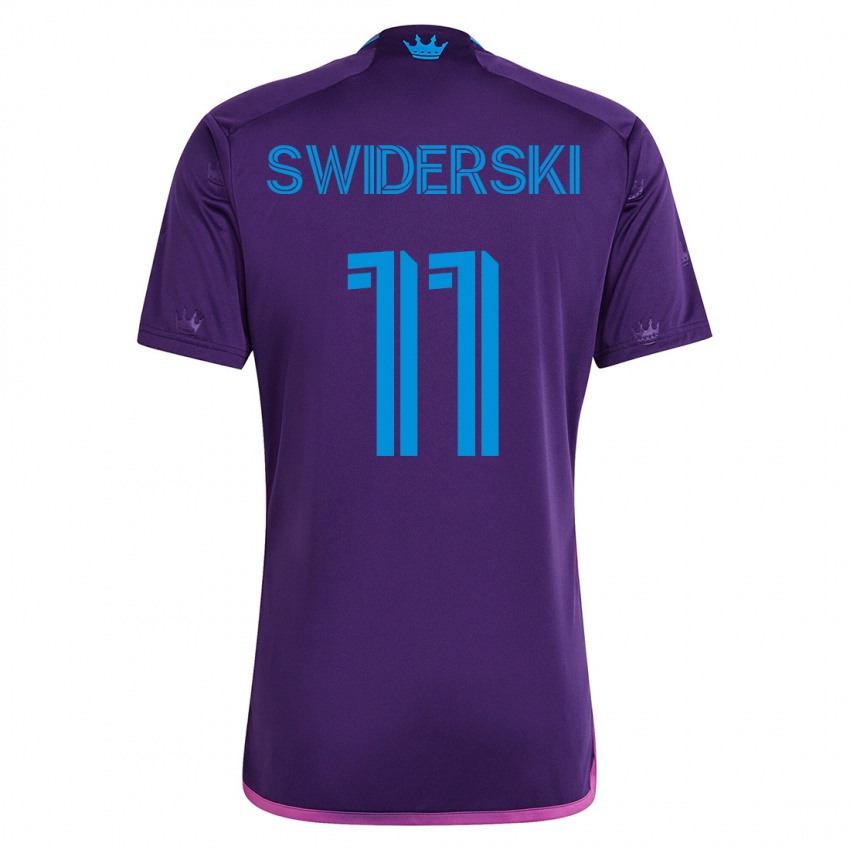 Mulher Camisola Karol Swiderski #11 Tolet Alternativa 2023/24 Camisa