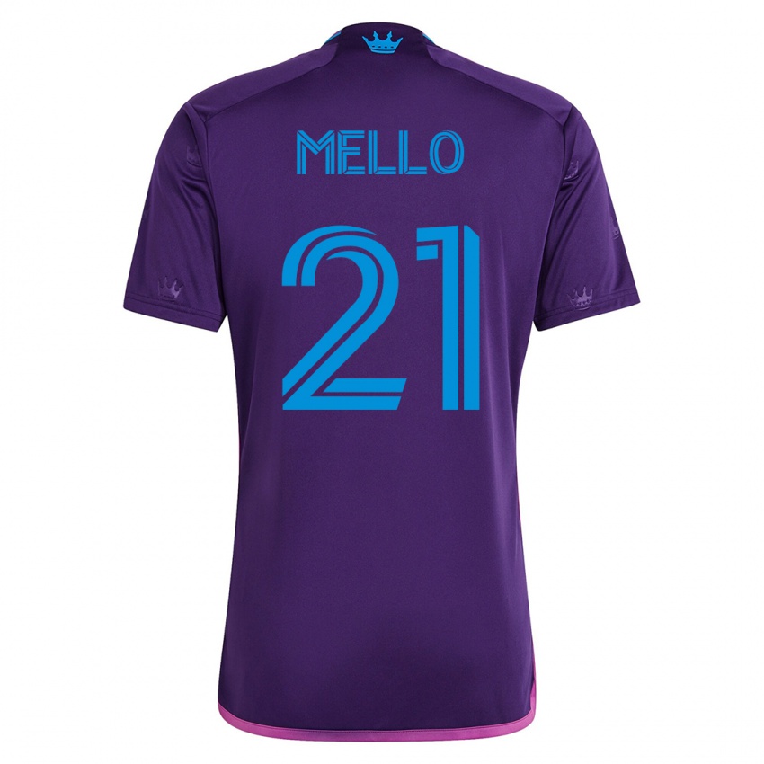 Mulher Camisola Vinicius Mello #21 Tolet Alternativa 2023/24 Camisa